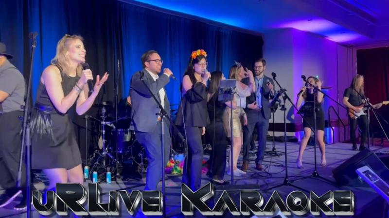 Live Band Karaoke Performance