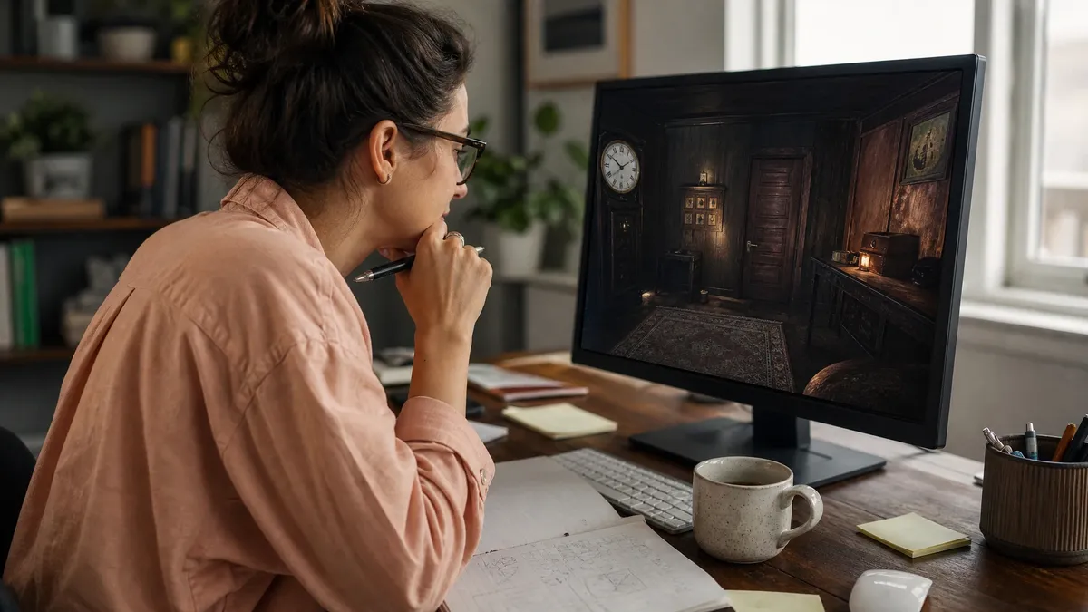 Virtual Escape Room for Team Building