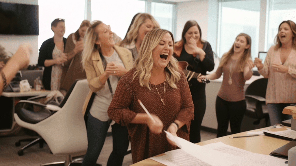 Song Co-Lab team building workshop participants collaborating