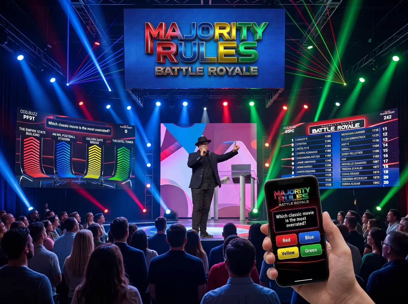 Corporate event entertainment - interactive game show in Toronto