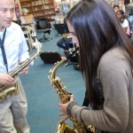 Saxophone School Lesson at Toronto School