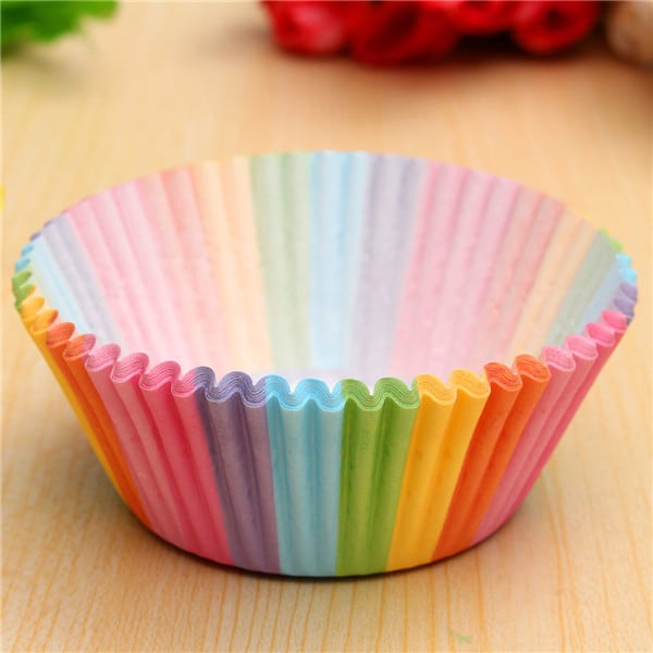 colorful cupcake wrappers