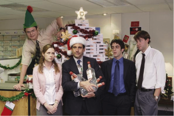 a picture of characters from "the office"
